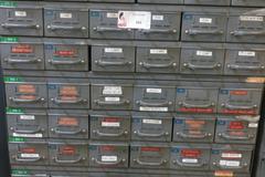Equipto 90 Drawer Index w Contents Large Assortment