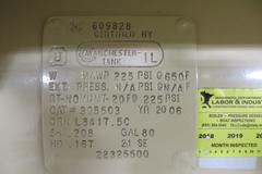 Ingersoll Rand UP6-10TAS-125 Rotary Screw Air Compressor with Built-In Air Dryer and 80 Gallon Tank