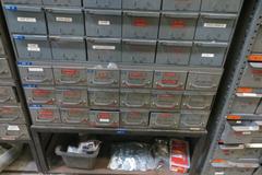 Durham 84 Drawer Index w Contents of Hardware