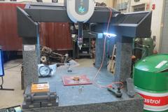 Hexagon 7.10.7 SF Coordinate Measuring Machine with TesaStar-111 Probe Head, 6-Position Styli Rack with assort Styli, Grid Plate and MORE! 