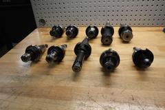 CT 40 Taper Tool Holders: (3) ER20 Collet Holders, (4) ER16 Collet Holders, (2) ER32 Collet Holders, (1) End Mill Holder