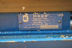 Kurt D688 6" Machine Vise, Handle, Aluminum Jaws