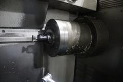 Mazak PFH-4800 CNC Horizontal Machining Center, Mazatrol 640M Control, (2) 400mm Pallets, CT40, 80 ATC,  .001 Degree Index, 2 Station Pallet Changer - NOT CURRENTLY OPERATIONAL