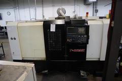 Amera Seiki T-412MC CNC Turning Center with Live Milling, 12 Station Turret, 12" 3-Jaw Chuck, Tailstock, Chip Conveyor,  Auto Tool Presetter