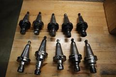 CT 40 Taper Tool Holders (10) ER16 Collet Holders