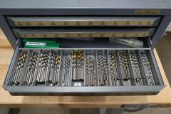 Huot Number Wire Guage Drill Index 5 Drawer