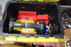 Pallet Of Miscellaneous Items - Control Boxes, Vacuums, Electrical Cable Connectors