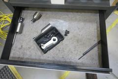 Portable Tool Box w Shop Made 40 Taper Tool Holder - W Contents