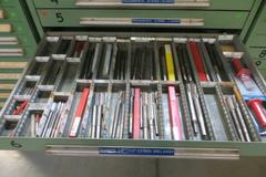 Heavy Duty Cabinet 13 Drawer Cabinet and Contents