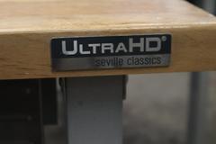 Portable Work Bench with Maple Top, Upper Shelf, Drawer, Work lighy