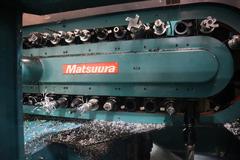 Matsuura MC-800VF CNC Vertical Machining Center, Yasnac i80 CNC, CT40, 8K RPM, 30 ATC 
