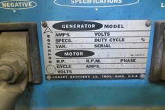 Hobart Model MC 200 Multi Process Welder W Hobart AGH- 27 Wire Feed