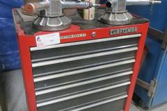 Craftsman 6 Drawer Rolling Tool Box w Hand Tools, Air Tools - Contents