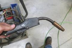 Hobart Model MC 200 Multi Process Welder W Hobart AGH- 27 Wire Feed