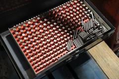 HUGE Pin Gage Set In Metal Case .061-1" Incomplete