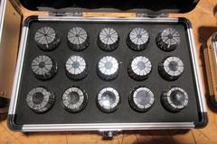 Haas ER16(10),  ER25(15), ER32(18) Complete Collet Sets In Case - BRAND NEW! 04-0718, 04-0719, 04-0720
