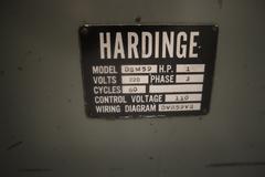 Hardinge DSM-59 Second Operation Lathe with Lever Operated 5C Collet Closer and 6-Station End Working Slide