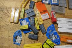 Carbide Inserts & Endmills + HSS Taps 