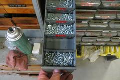 Equipto 72 Drawer Index w Contents