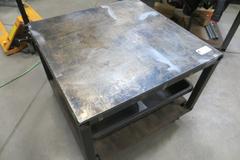 Heavy Duty Cart, 2 Shelves, AND Contents