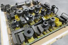 Hitachi Seiki KV4540 Static and Live Milling Lathe Tool Holders, Various Types, Boring, Facing ER32 Collet