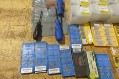 Kennametal & Kyocera - Assorted Inserts & Kennametal Modular Grooving Head