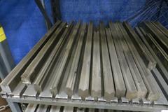 Press Brake Dies - Large Assortment on Cart w Casters