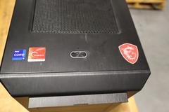 Intel Core I9 Desktop And Empty Computer Case