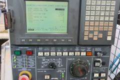 Miyano LZ-01R 2-Axis CNC Chucker Lathe, Fanuc 21i-T Control, Collet Chuck, 12-Station Turret with Live Milling Capability