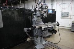 Sharp TMV-DVS Acu-Rite MillPWR 2-Axis CNC Vertical Knee Mill, Power Quill Feed, Power Drawbar
