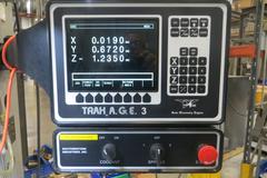 Southwest Industries Trak DPM 3-Axis CNC Vertical Bed Mill w Trak A.G.E 3 CNC Control, Kurt Power Draw Bar, 10" x 50" T-Slotted Table and MORE!