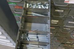 Equipto 90 Drawer Index w Contents Large Assortment