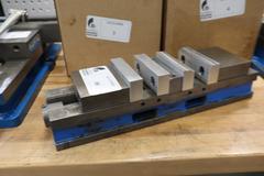 Kurt DL430 4" Machine Vise, Double Lock, Aluminum Jaws