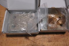 Haas 6" Steel and Aluminum Soft Jaws (4 Sets), Steel 1.5 & 2" Thick, Aluminum 1.5 & 2", **New In Boxes**