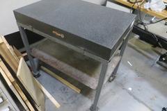 Escondio 36" x 24" x 4" Portable Black Granite Surface Plate