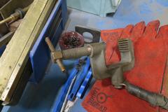 Miller Deltaweld 302 Welder w Miller 24 Speed Constant Wire Feed - ON Boom