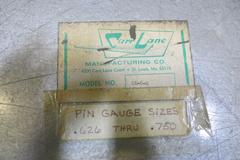 Pin Gauge Set .625-.749