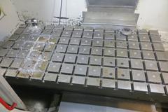 Haas VM-3 CNC Vertical Machining Center w 4th & 5th Axis Brushless Drives, 24+1 ATC, Chip Auger - New Haas Control Installed in 2018