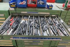 Heavy Duty Cabinet 13 Drawer Cabinet and Contents