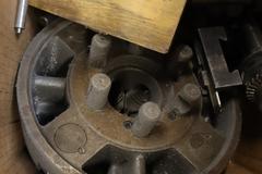 Nardini Model MS1440E Engine Lathe, Tool Post, Tailstock, Steady Rest