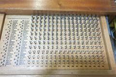 Meyer Pin Gauge Set w M-1, M2- M-3, M-4 Minus - 4 Drawer