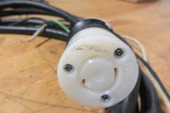 Machine Status Beacons Patlite (12) & Plug Box w/ 250V 3&4 Prong