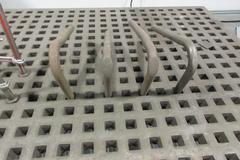 Weldsale Co. 8’ x 5’ Welding Table Platen and Assorted Tooling