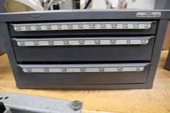 Huot Fractional Stub Drill Index 3 Drawer with Contents