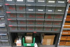 Equipto 84 Drawers w 36 Equito Drawers- Contents Included