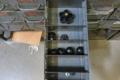 Equipto 90 Drawer Index w Contents Large Assortment