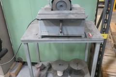 Leonard Grind-R-Lap Low Speed Diamond Grinder on Stand
