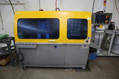 PMI-455 Type A Automatic Circular Upacting Saw, ProFace Control, In-Feed Conveyor,  Powermatic Powertec Collectors