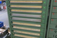 Heavy Duty 14 Drawer Cabinet w Contents