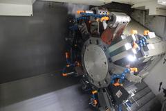 Mazak Quick Turn Nexus 200-II MSY CNC Turning Center, 12 Station Turret with Live Milling and Y-Axis, Sub-Spindle, Parts Catcher, Chip Conveyor